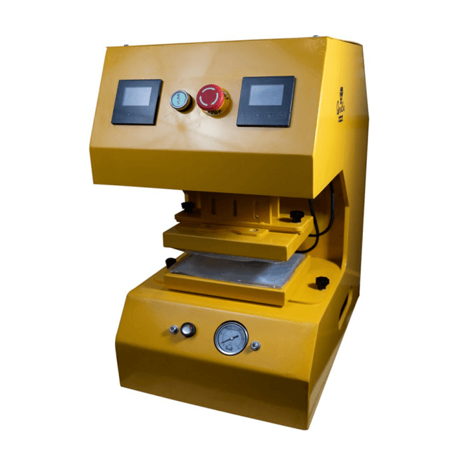 Qnubu Press Auto Lion 20To autom Heißdruckpresse 15x20cm Platten Details 2